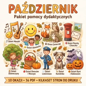 Październik. Materiały dla nauczycieli na 10 okazji