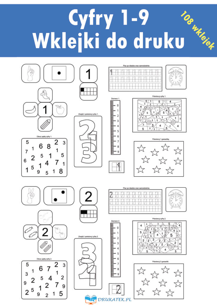 Cyfry Wklejki Do Zeszytu Do Druku PDF Do Pobrania Dla Klasy 1 Cyfry Wklejki Do Zeszytu Do Druku PDF Do Pobrania Dla Klasy 1